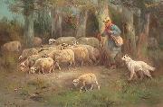 unknow artist Sheep 108 oil painting picture wholesale
